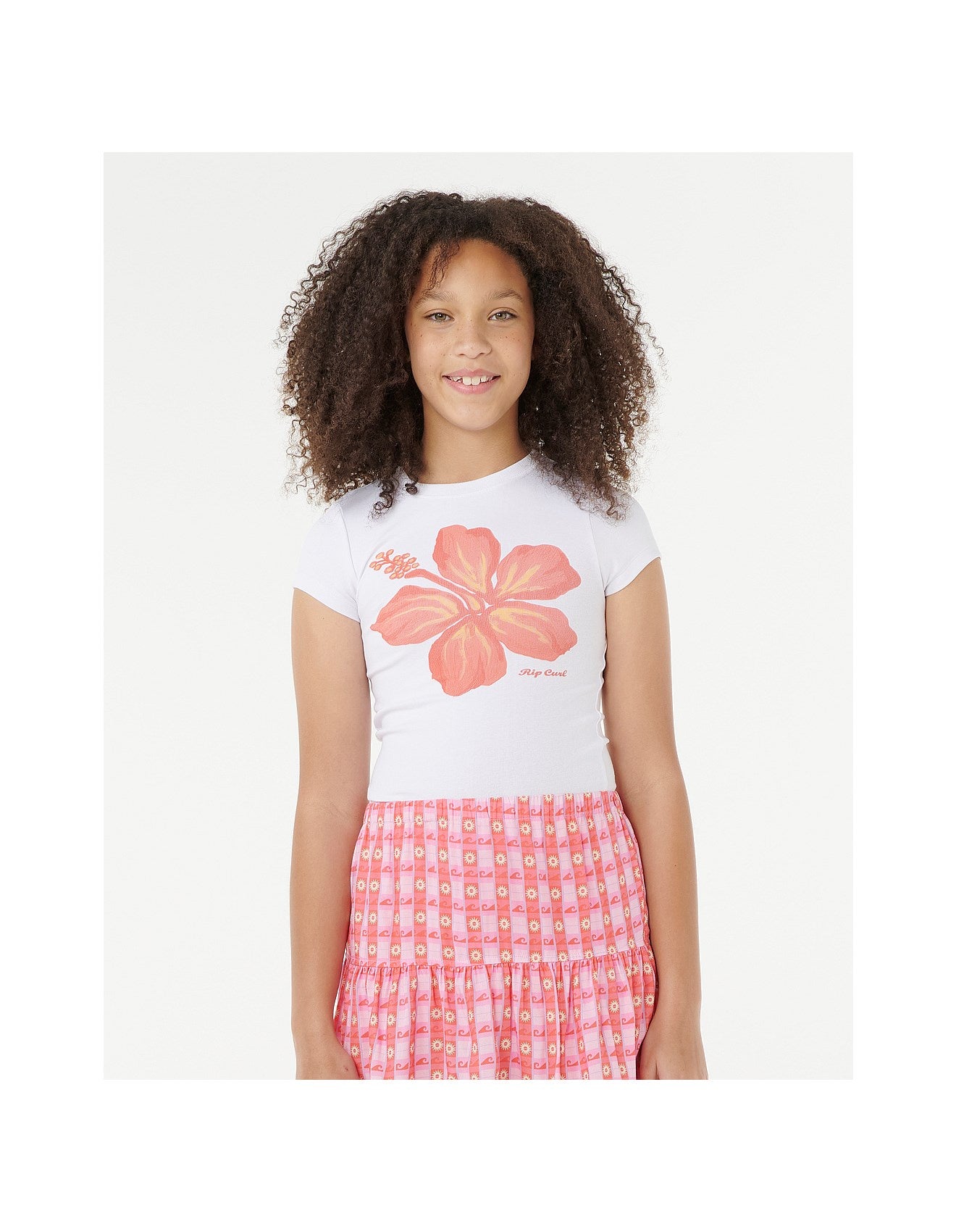 GIRLS HIBISCUS TEE