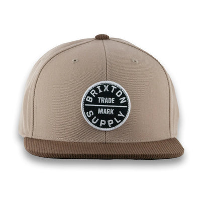 OATH III SNAPBACK - SAND LIGHT BROWN COUDAROY