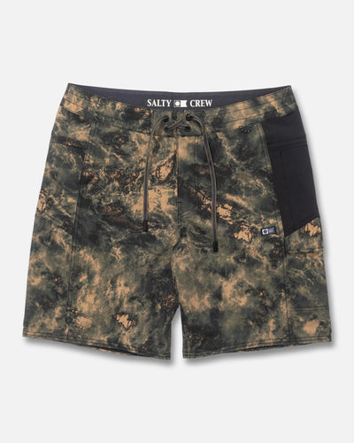FLAGSHIP BOARDSHORT - DARK FOREST