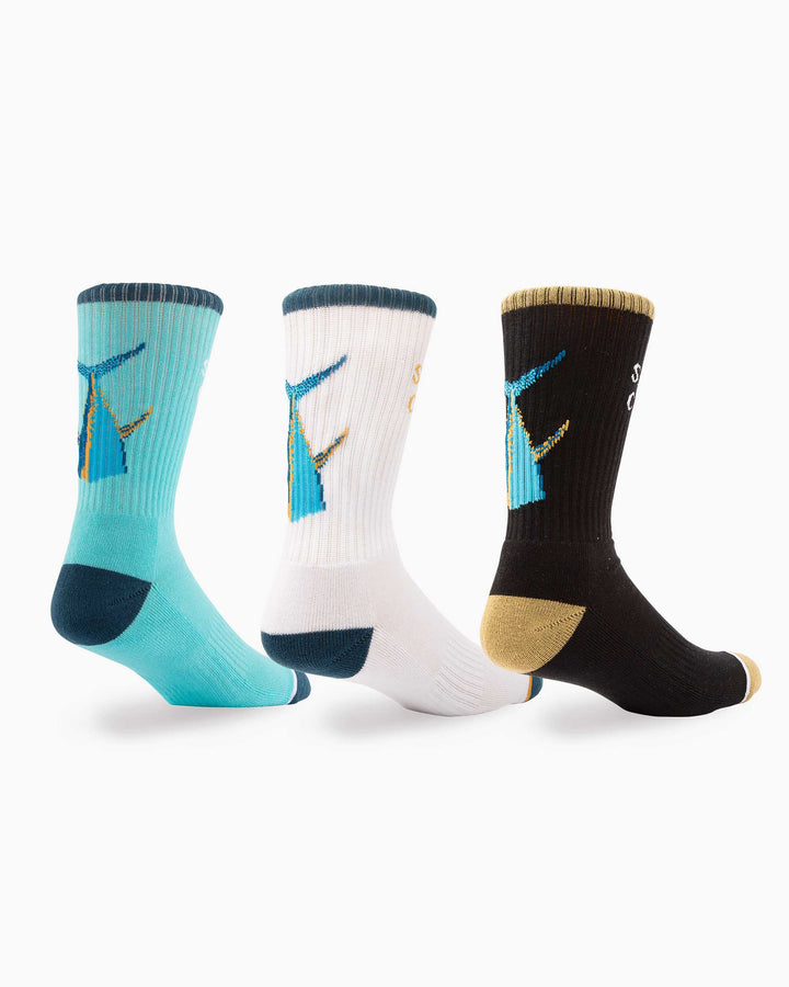 TAILED SOCK 3PK