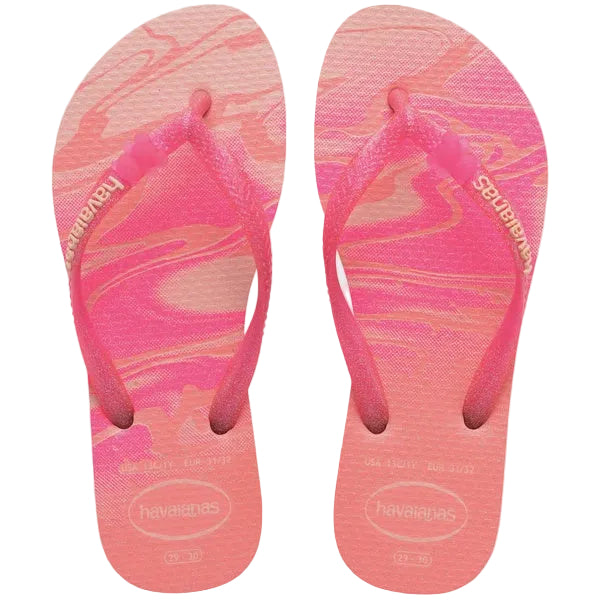 KIDS SLIM GLITTER THONGS