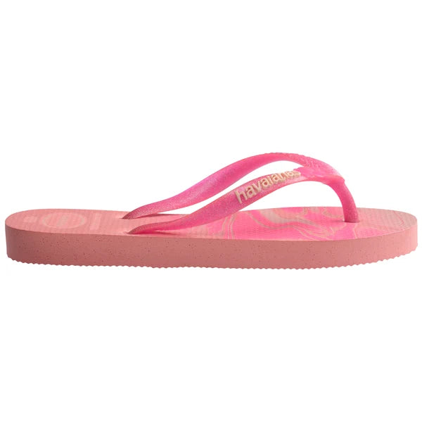 KIDS SLIM GLITTER THONGS