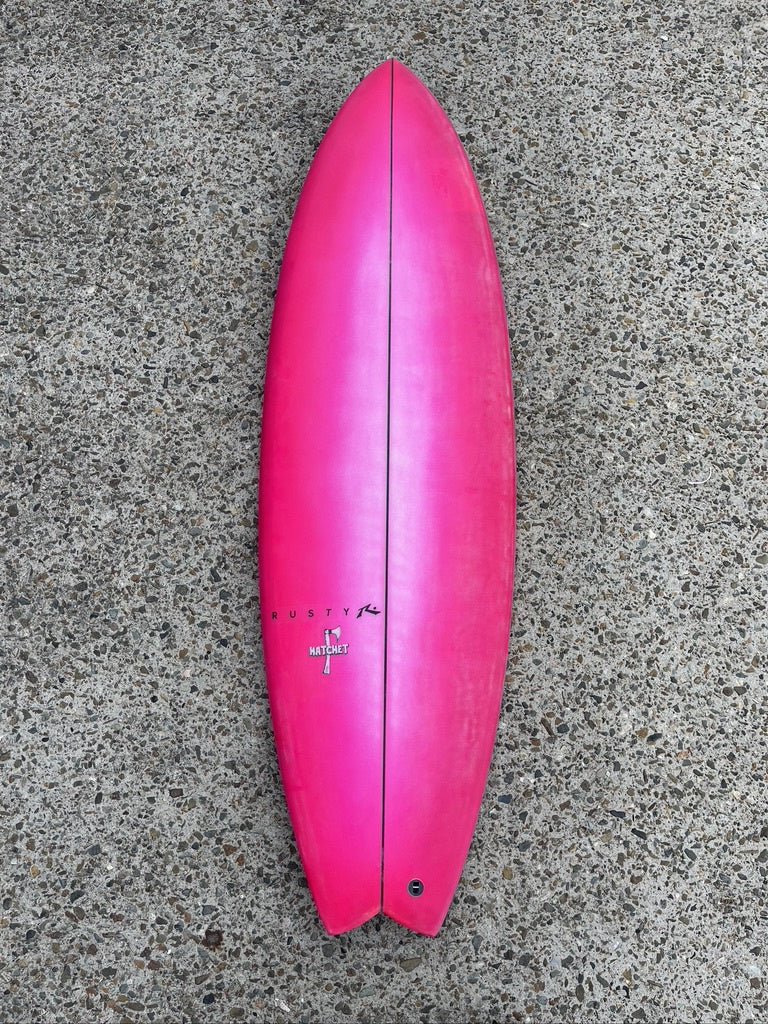 RUSTY HATCHET - 5'6 X 19 3/4 X 2 1/4 @ 27.5L