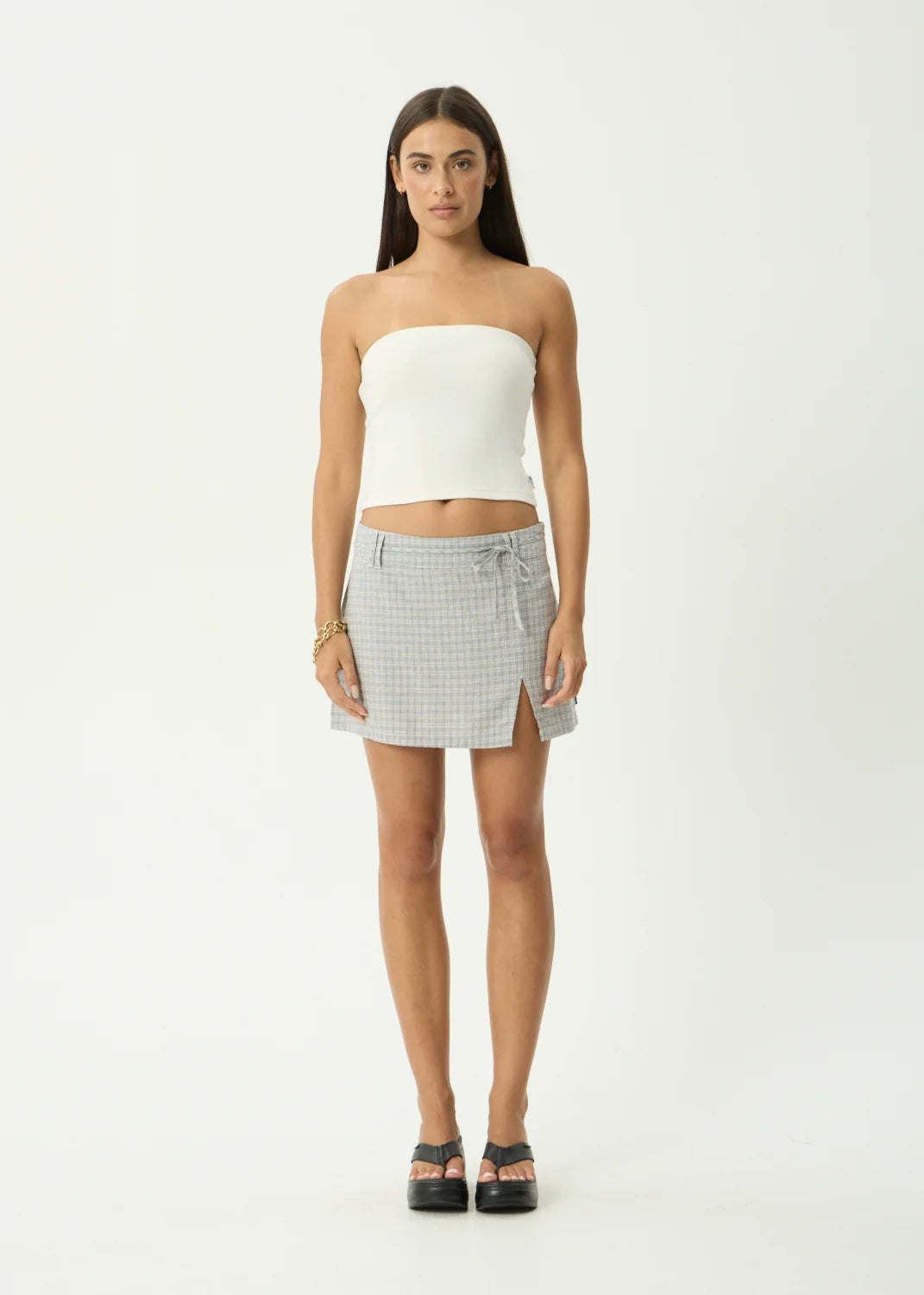 LUCHI DEVON HEMP MINI SKIRT
