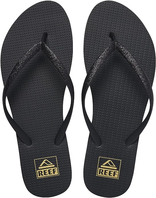 LADIES SEASIDE - BLACK/GLITTER