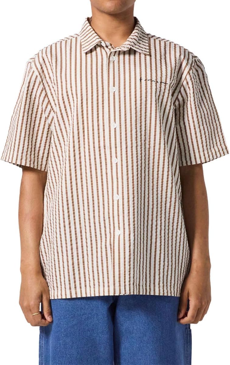 VIVIAN SEERSUCKER SS SHIRT