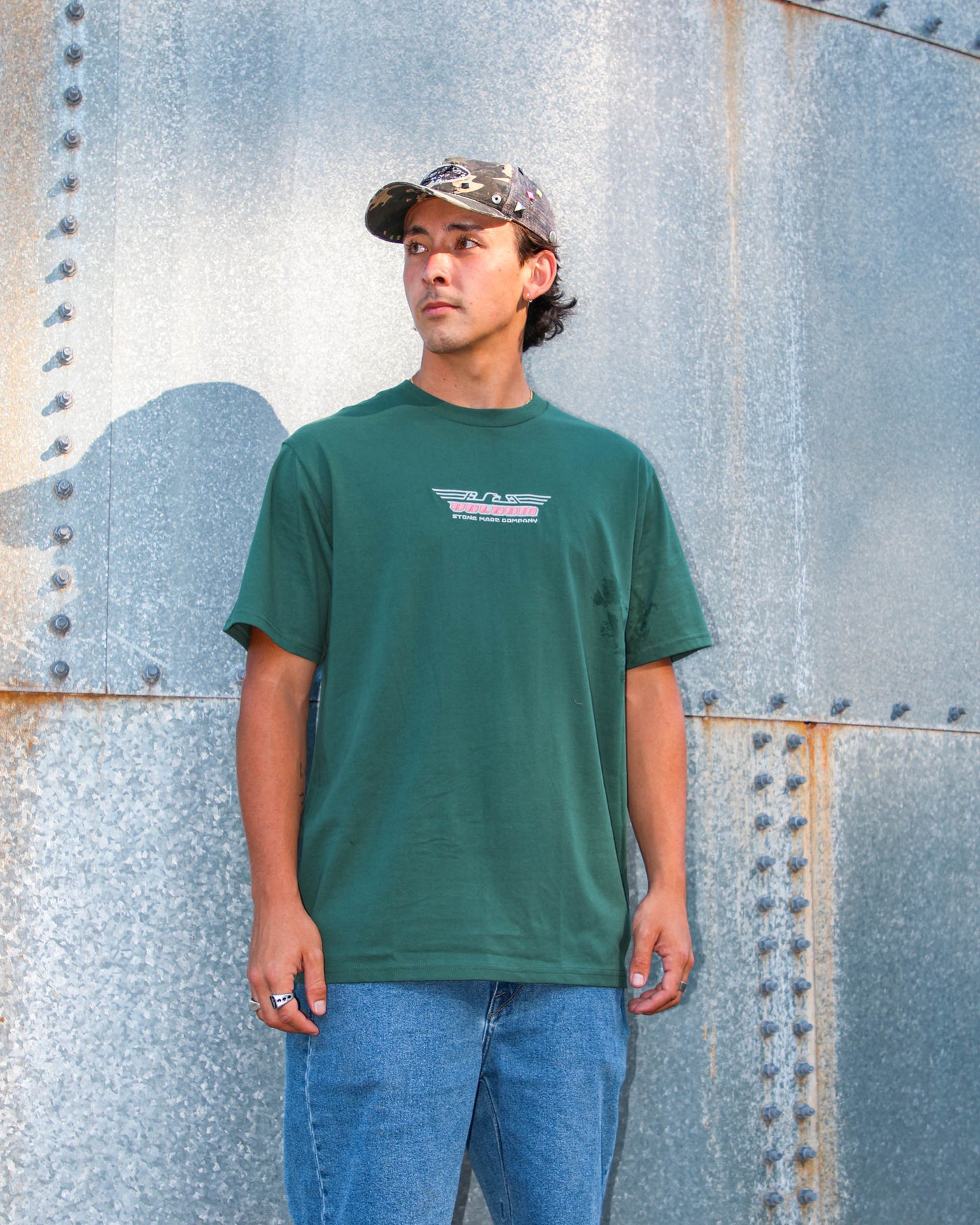 SWOOPED SHORT SLEEVE TEE