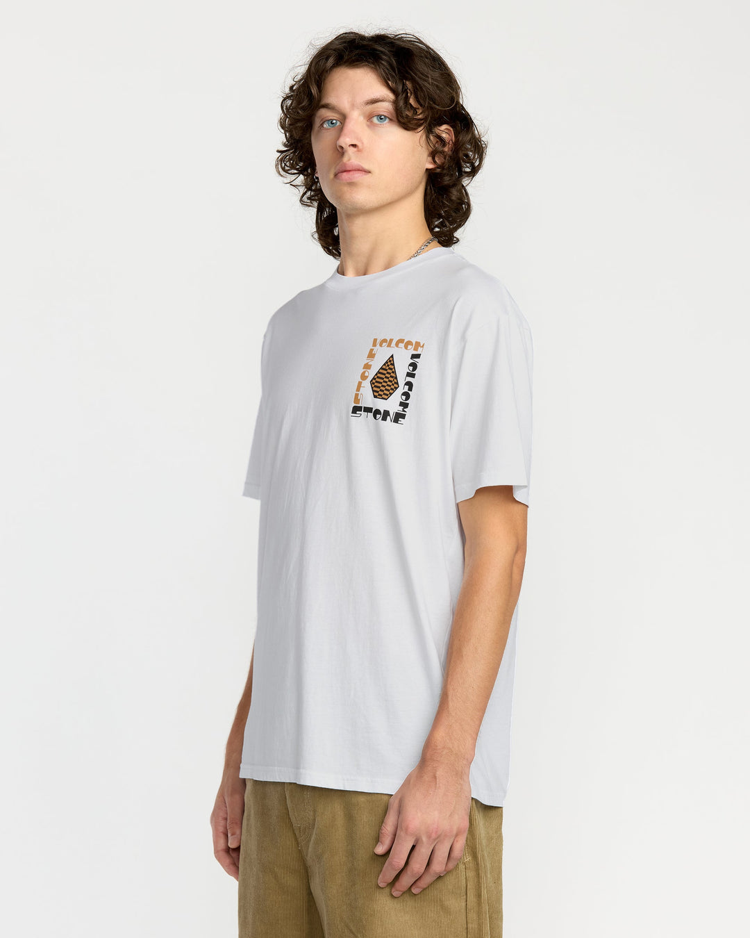 VOLCOM MENS CORNERSTONE T-SHIRT