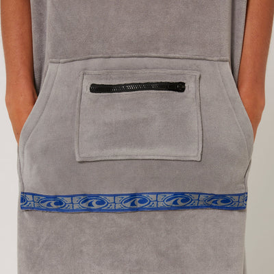 MENS REAL CAMO HOODED PONCHO