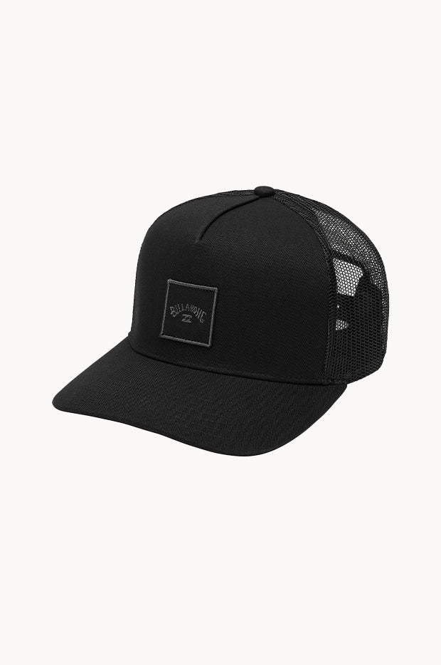 STACKED TRUCKER HAT