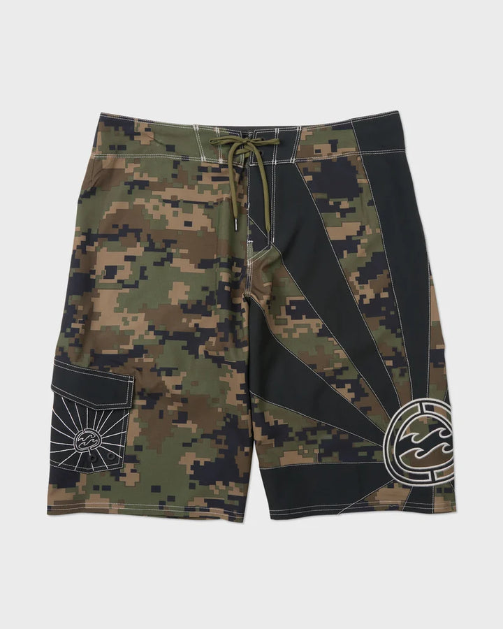 AI RISING SUN PRO BOARDSHORT