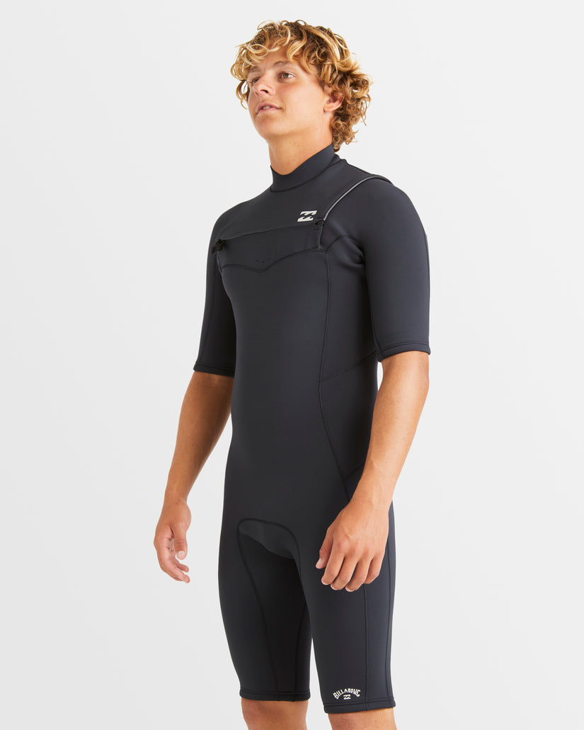 MENS 2/2MM ABSOLUTE NATURAL CHEST ZIP SPRINGSUIT