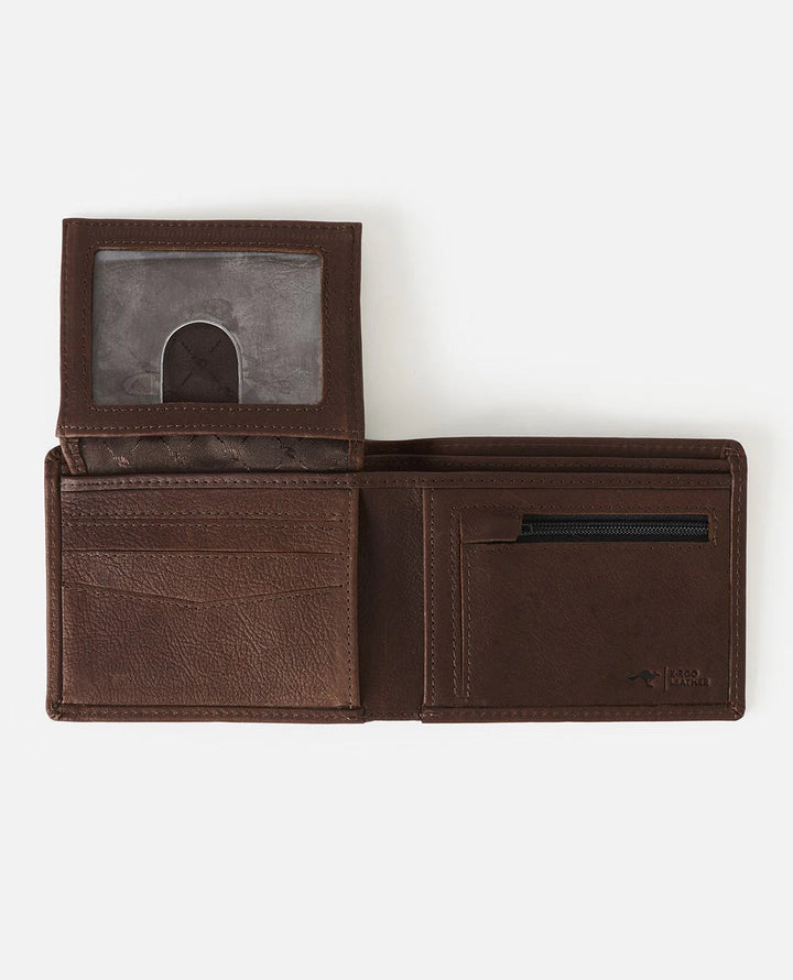 K-ROO RFID ALL DAY LEATHER WALLET