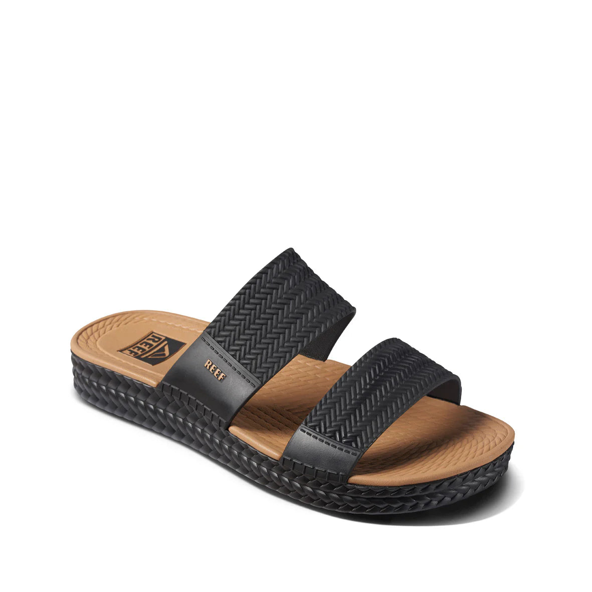 WATER VISTA SLIDE - BLACK/TAN