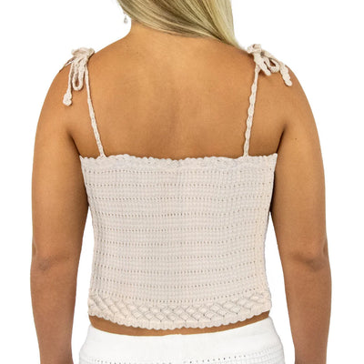 CAPRI CROCHET CAMI TOP