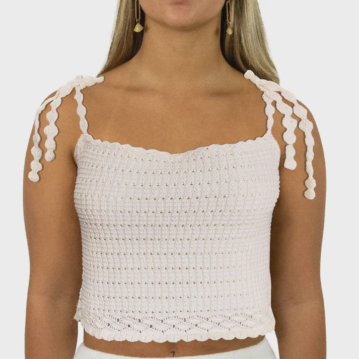 CAPRI CROCHET CAMI TOP