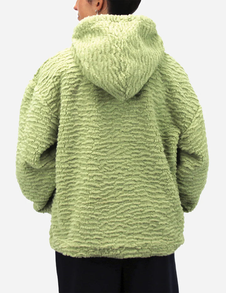 MYKI WOMENS PO HOODIE POLAR FLEECE