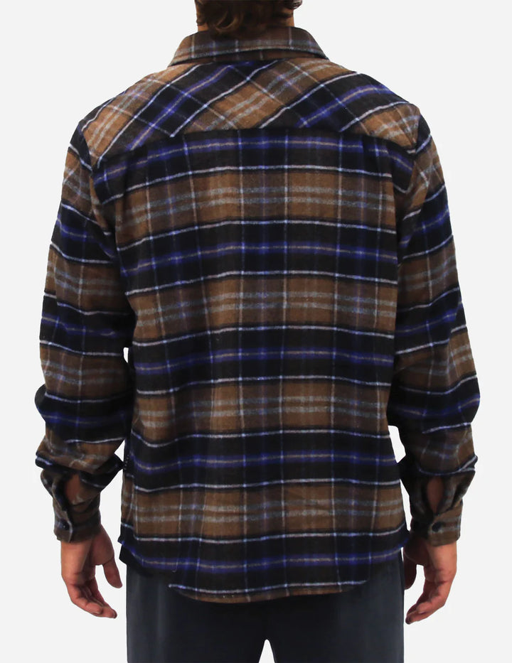 DENVER MENS L/S FLANNEL SHIRT