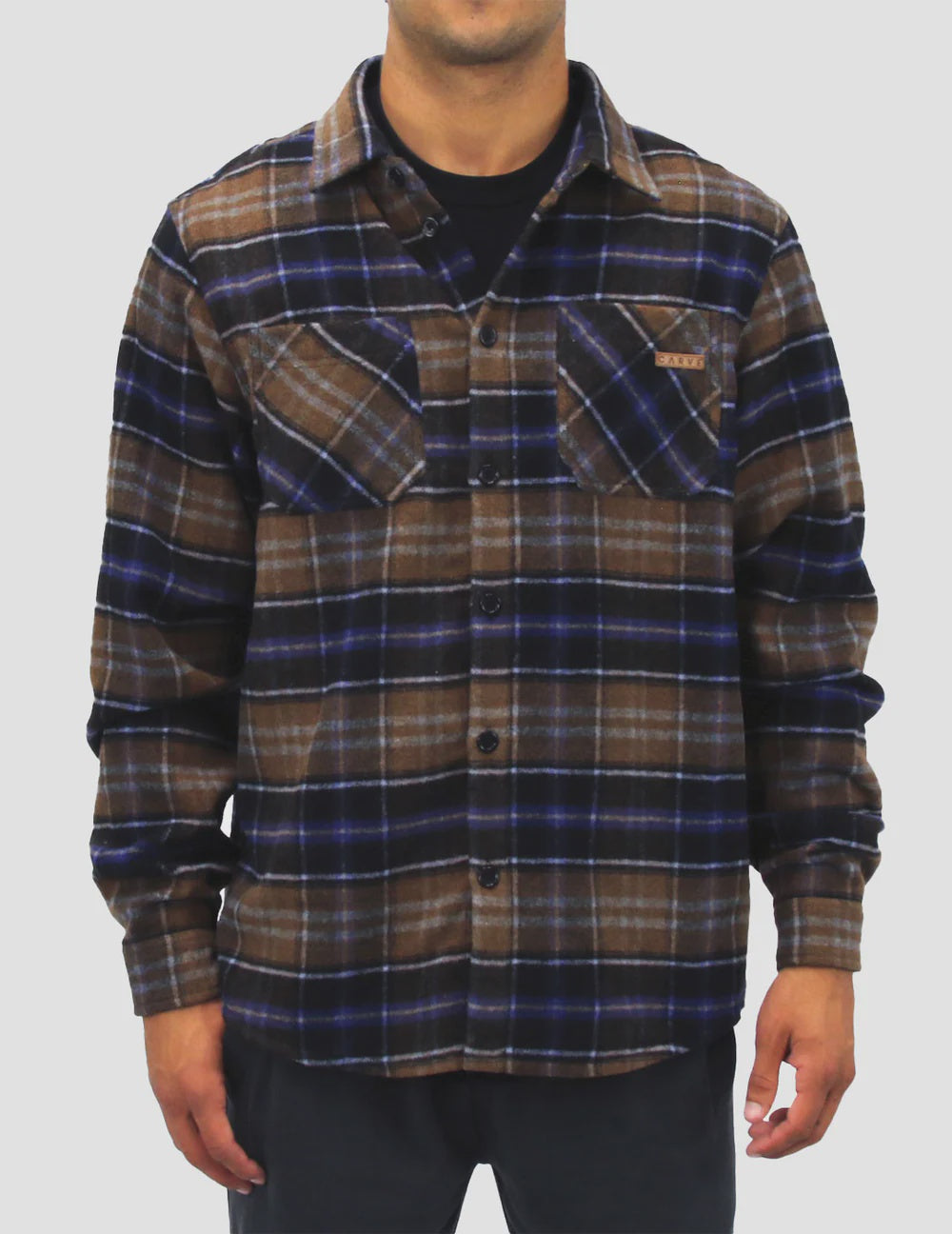DENVER MENS L/S FLANNEL SHIRT