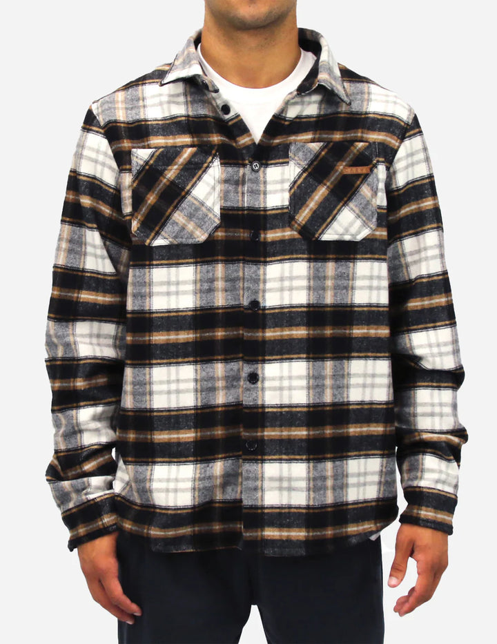 DENVER MENS L/S FLANNEL SHIRT