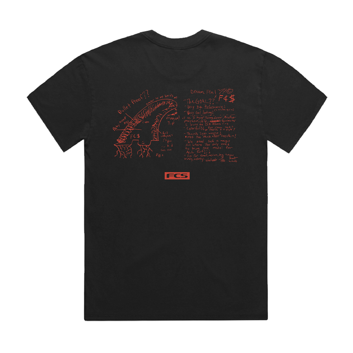 FCS MASON TEE - CODE RED