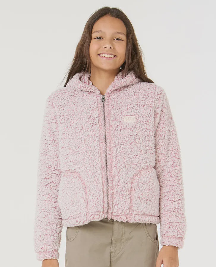DARK N STORMY ZIP THROUGH - GIRLS 8-14YRS