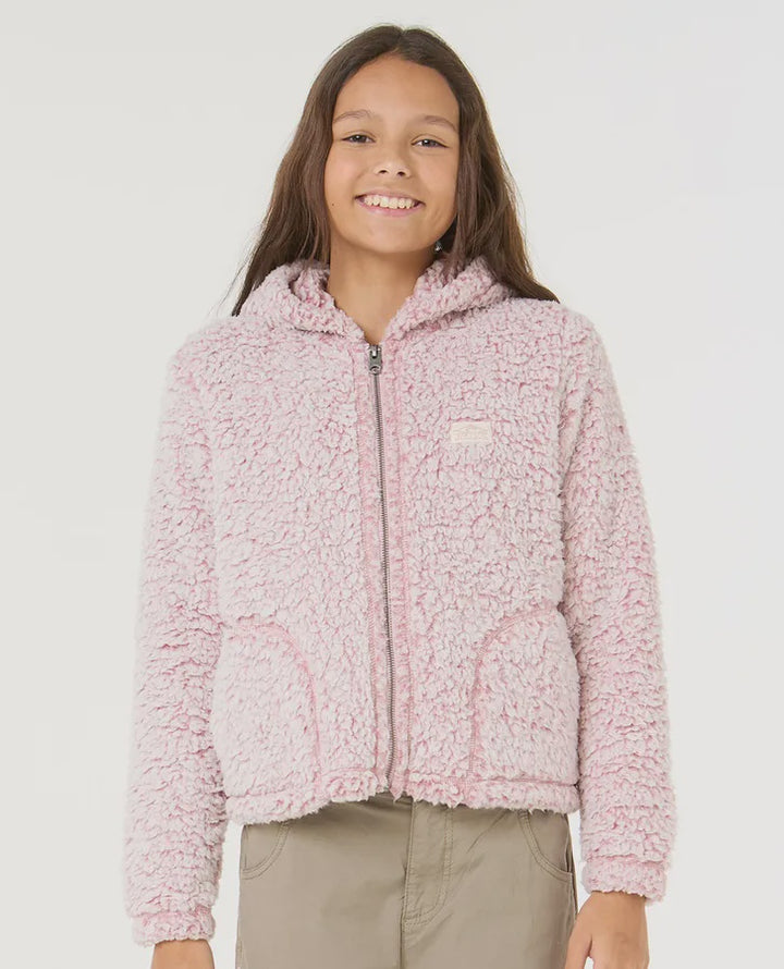 DARK N STORMY ZIP THROUGH - GIRLS 8-14YRS