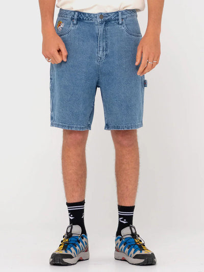 DUNGAREE DENIM 20" WALKSHORT