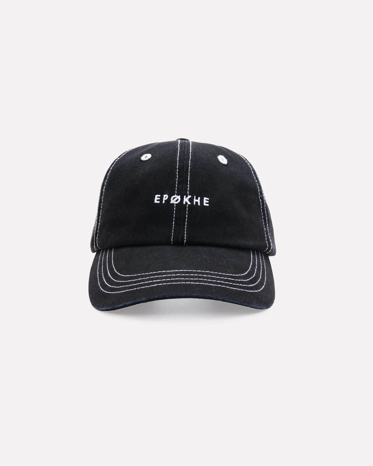 EPOKHE LOGO HAT - BLACK