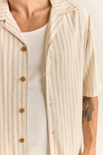 RELAXED STRIPE SHIRT