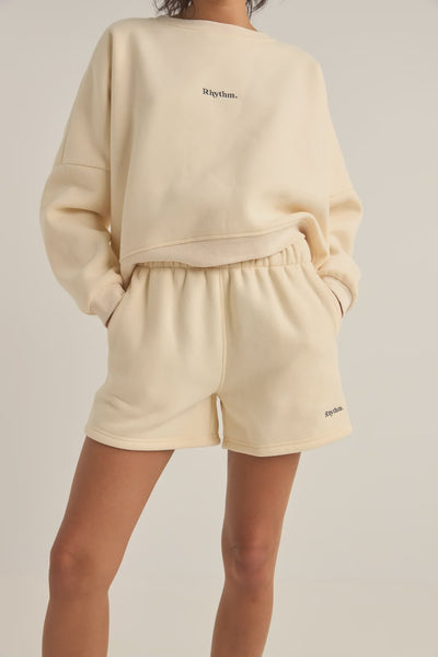 LOGO FLEECE SHORTS