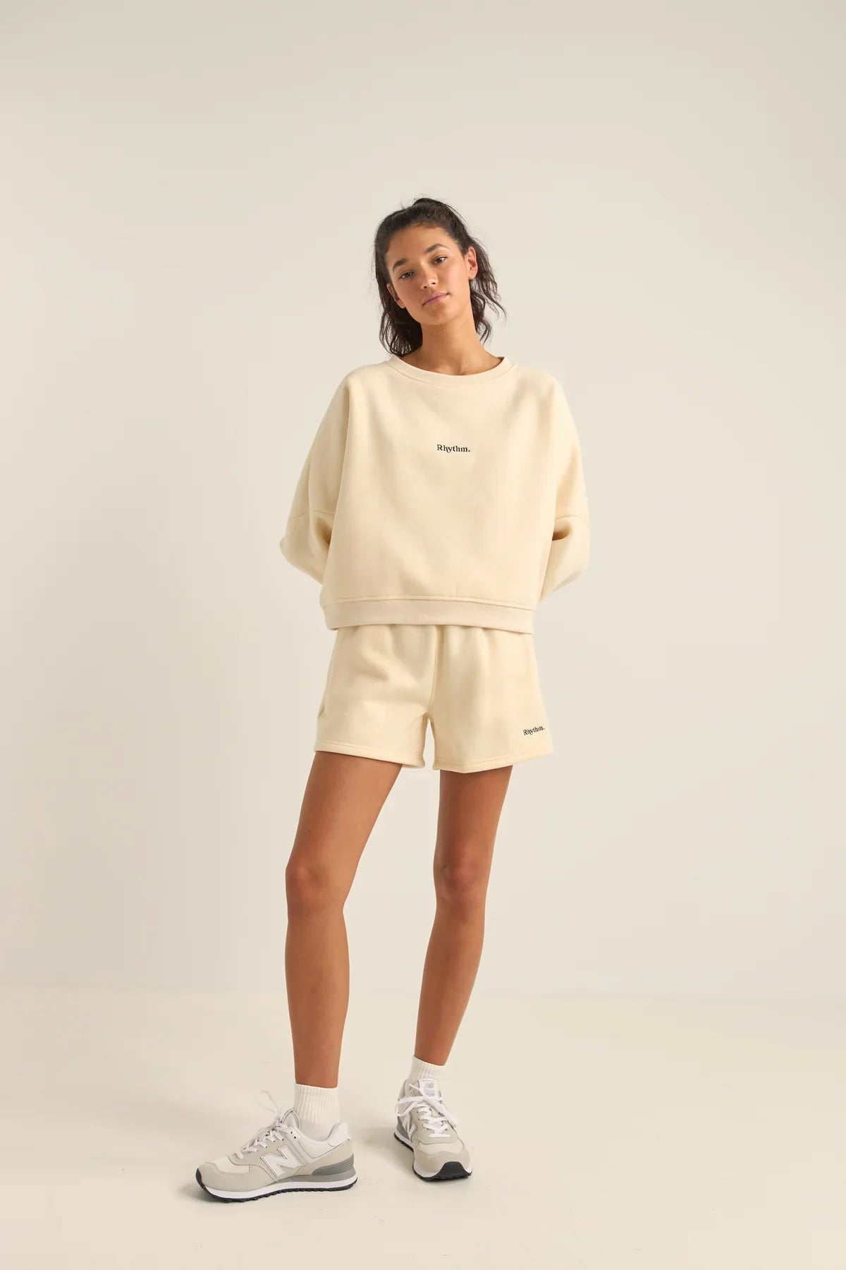LOGO FLEECE SHORTS