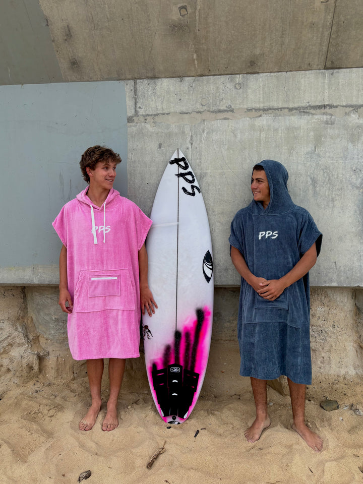 PPS BEACH PONCHO - PINK
