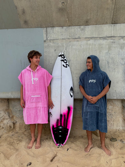 PPS BEACH PONCHO - PINK