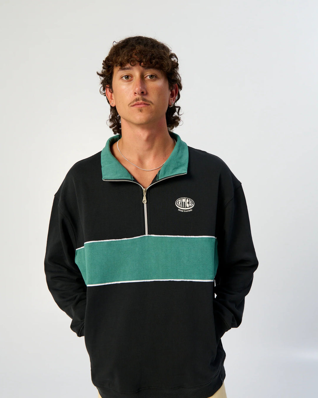 BLADE 1/4 ZIP CREW