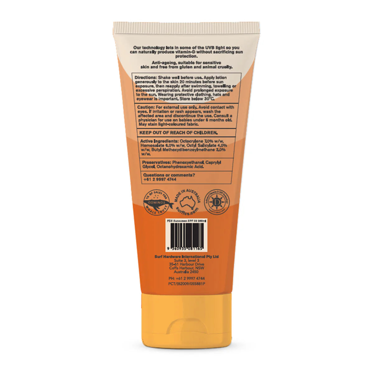 FCS SURFERS SPF 50+ SUNSCREEN