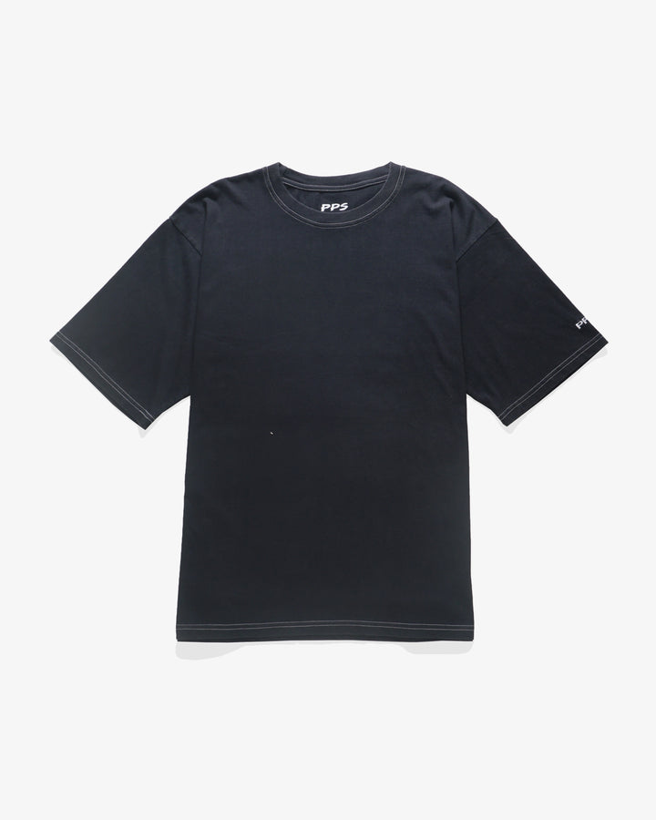 PPS Blank Stitch Tee – Black Wash