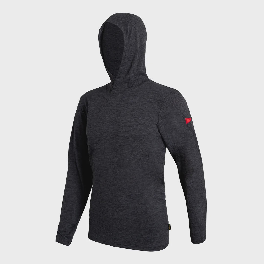 FLORENCE  AIRTEX LS HOODED SHIRT