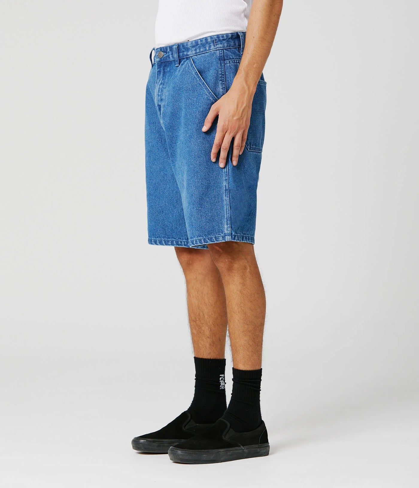 DISTEND VT 20.5' DENIM WALKSHORT - WORN DENIM