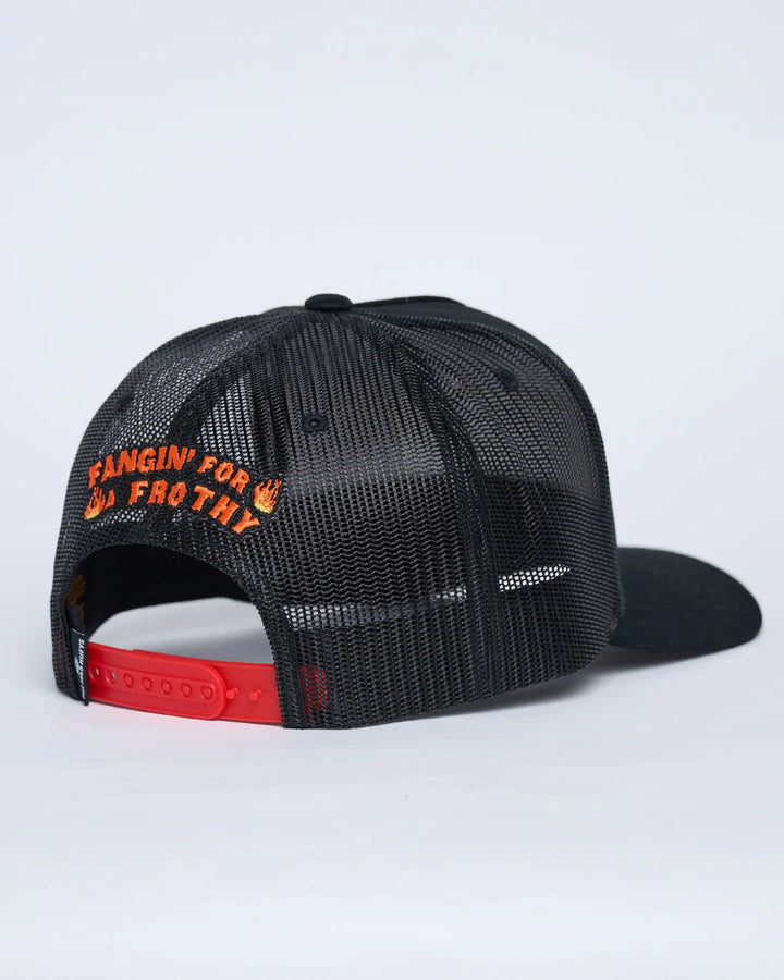 FROTHY FANGING TWILL TRUCKER