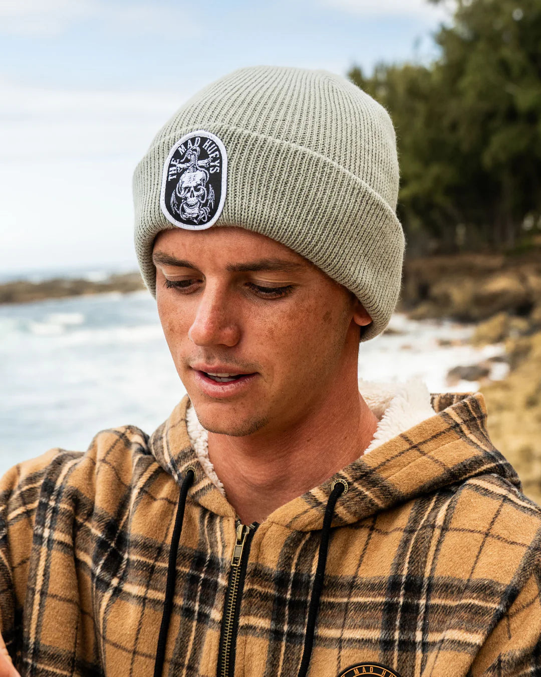 ROPE SKULL BEANIE