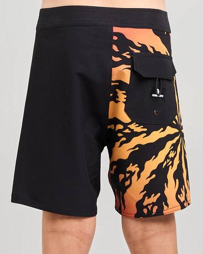 BOYS SKULL SPIRAL BOARDSHORT