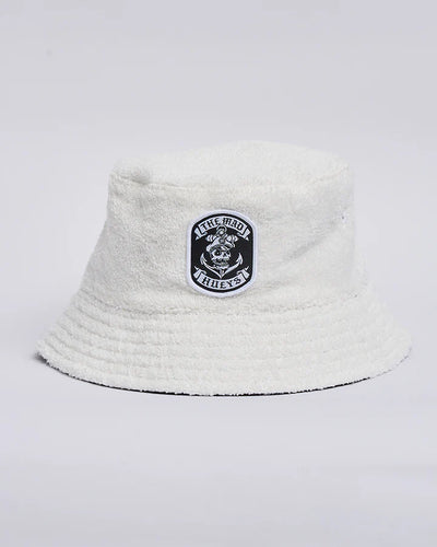 SAILOR ANCHOR REVERSIBLE TERRY BUCKET HAT
