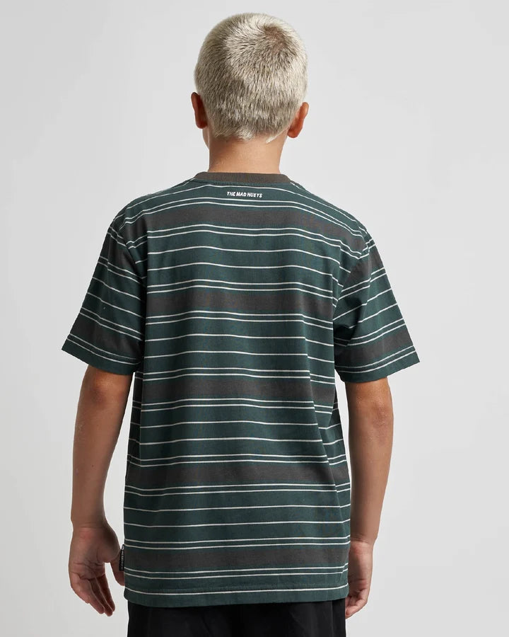 PARALLEL STRIPE HUEYS YOUTH SS TEE