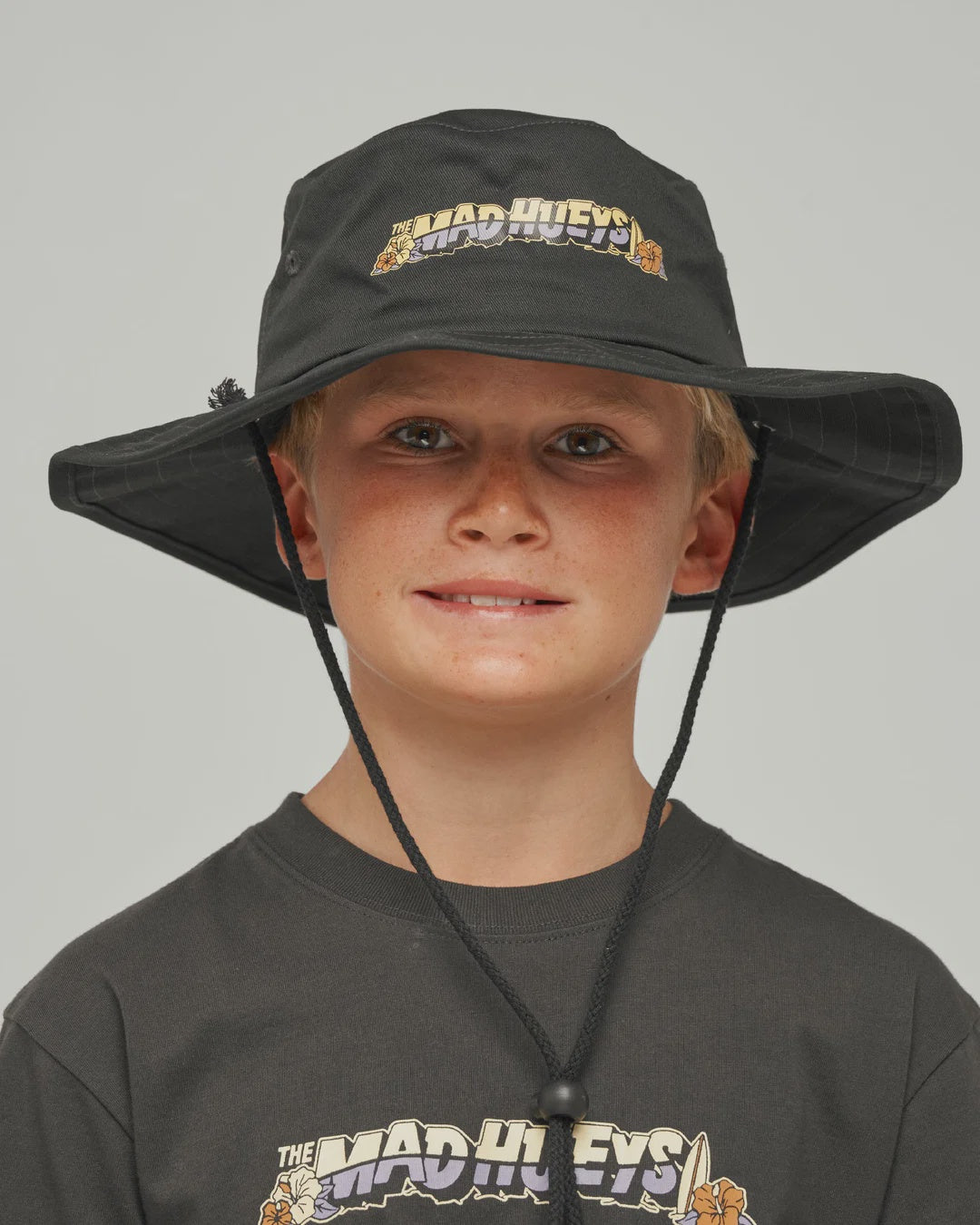 SURFING HUEYS YOUTH WIDE BRIM HAT