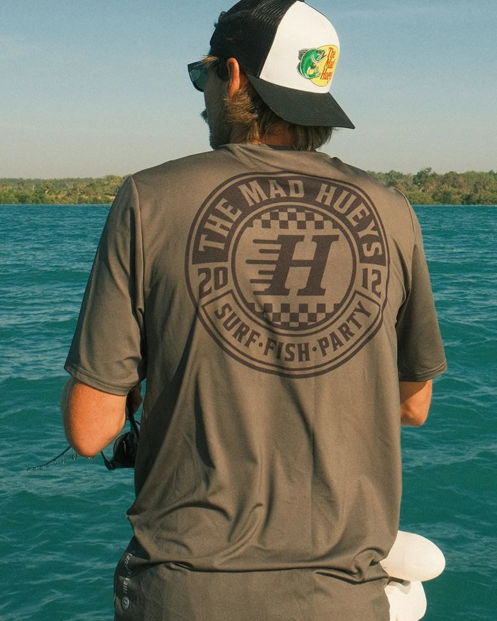 CHECKER HUEYS RELAXED SS RASHIE
