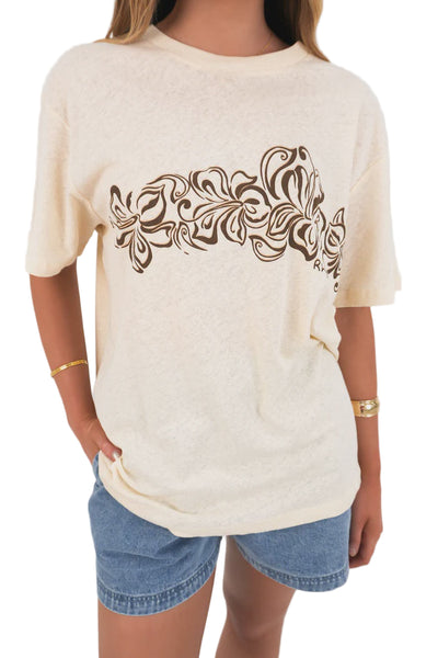 HIBISCUS OVERSIZED T-SHIRT