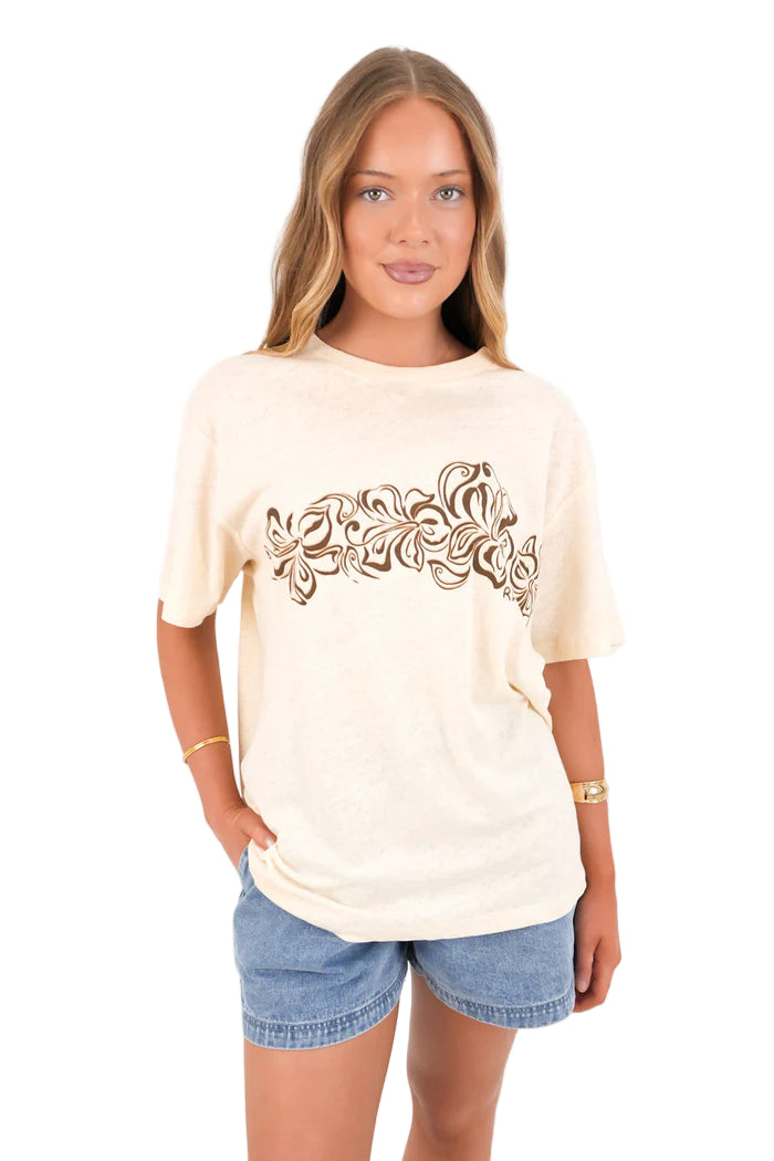 HIBISCUS OVERSIZED T-SHIRT