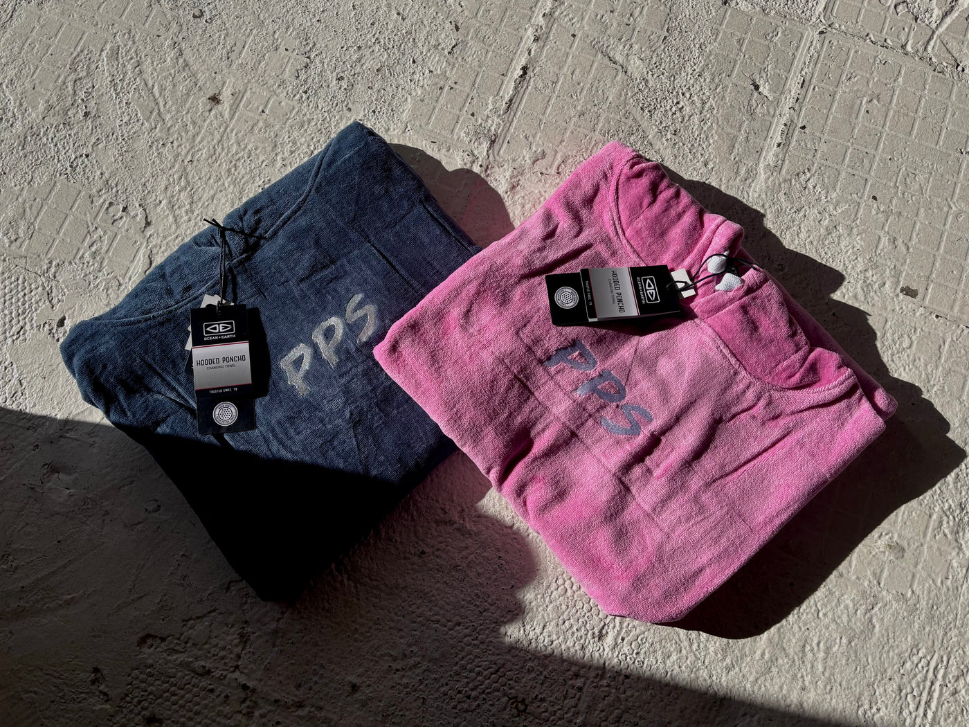 PPS X OCEAN EARTH COLLAB PONCHO - PINK