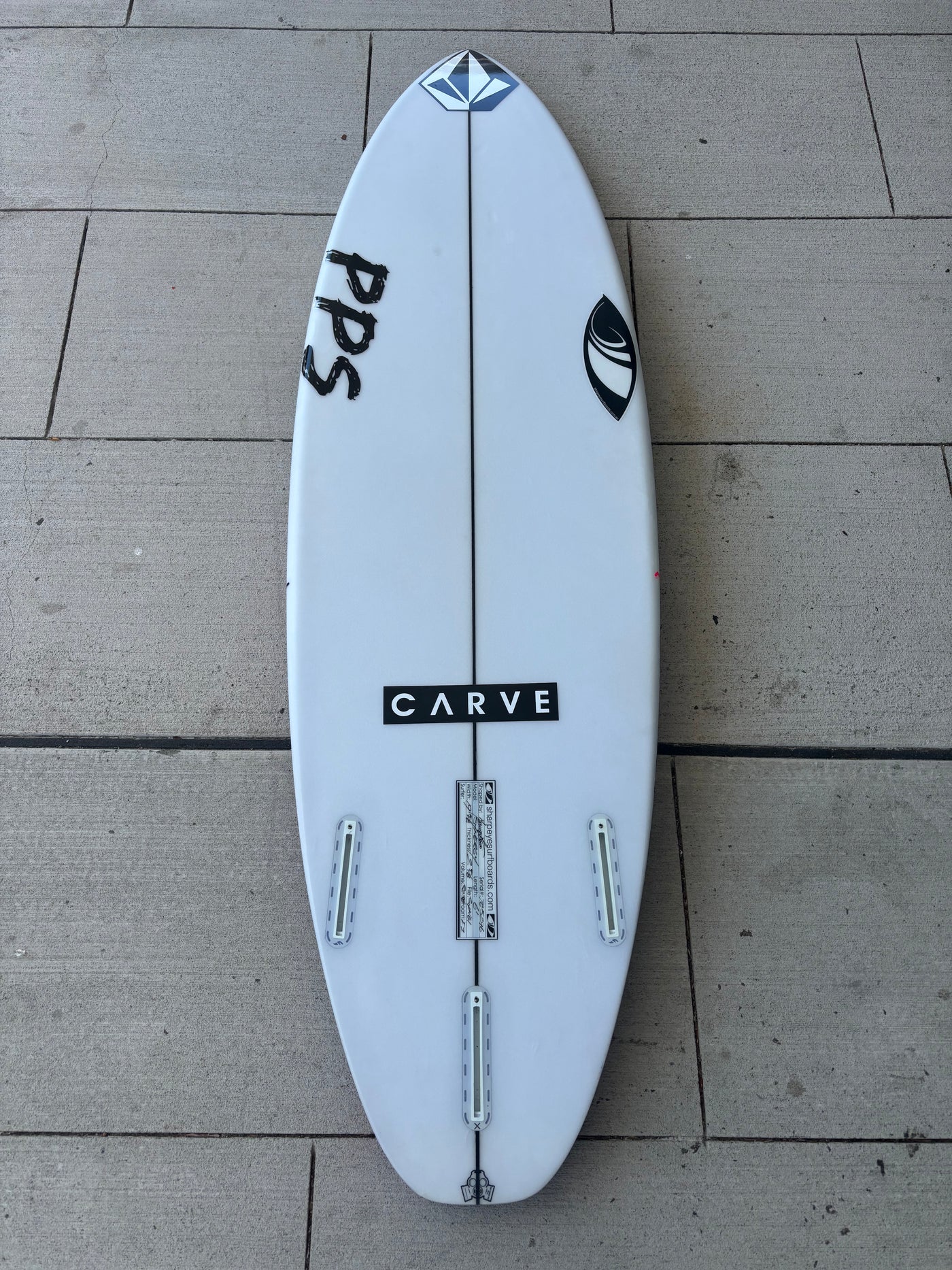 SHARPEYE "SYNERGY" 6'1 X 19 5/8 X 2 5/8 @32.38L